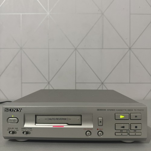 Sony tx373 stereo cassette - tc-tx373,