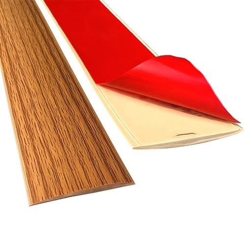 Floor transition strip self - transition,