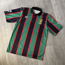 Aston Villa ASICS Away Football Shirt 1993 1994 1995 Player Issue Spec VGC L