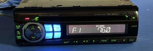 Alpine cde 9870j player car - alpine, cde-9870j