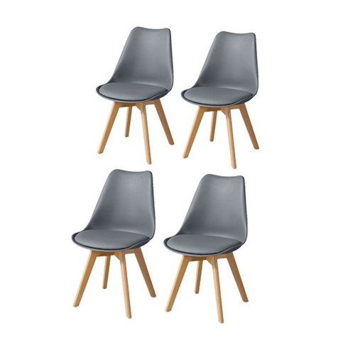 4pcs faux leather dining - dining, chair