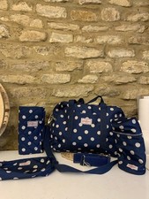 Cath Kidston Navy Blue Polka