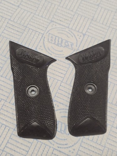Webley brown pistol grips - brown,