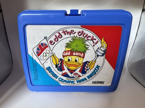 Edd the duck lunchbox blue - the,