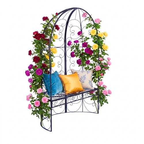 Garden bench arbour - garden,