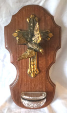 Vintage Wooden Wall Plaque