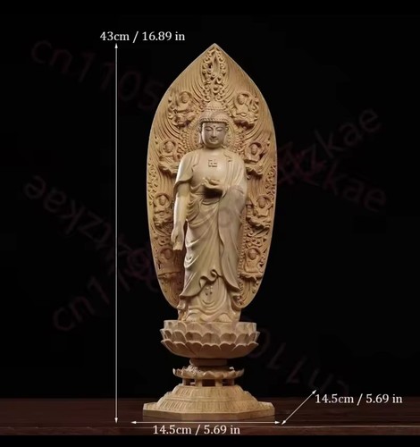 Wooden pharmacist large buddha - pharmacist,