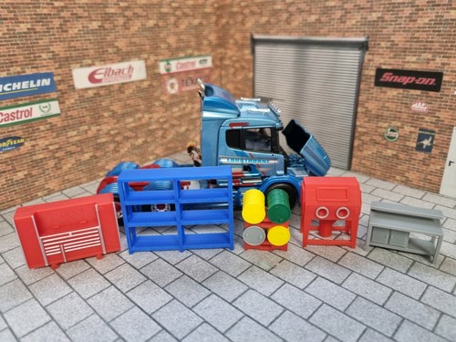 Garage scene accessories - garage,