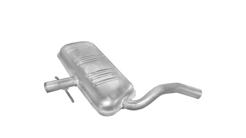 Center silencer exhaust - for, vw