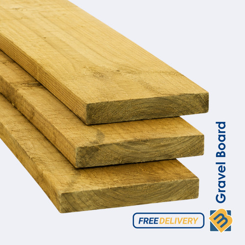 Treated timber gravel boards - boards, |