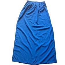TOPSHOP Bright Blue Maxi Skirt