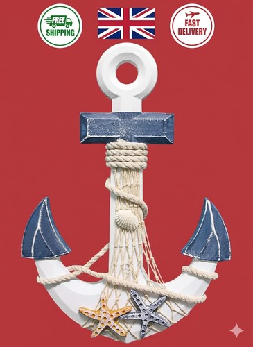 Anchor wall hanging decor - anchor,