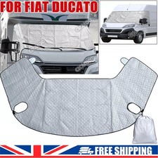 Motorhome Thermal Windscreen Screen Cover Wrap Black Out Blind For Peugeot Boxer