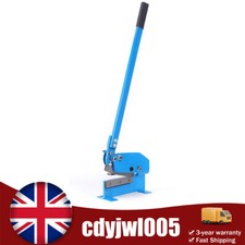 Hand Sheet Guillotine Metal Bench Scissor Cutter Hand Lever Shear 125mm/200mm