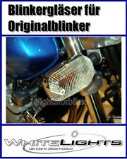 White Clear Indicator Lenses Yamaha FZ 750 FZR 750 FZX 750 SRX 600 Clear Signals