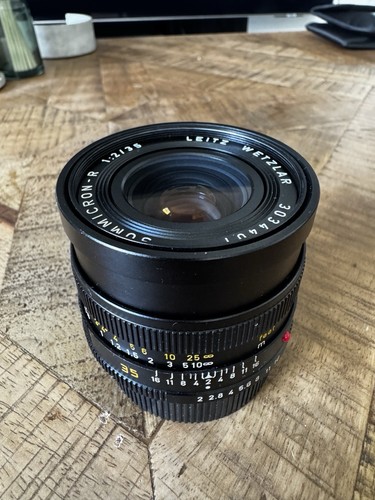 Leica leitz summicron 35mm - r,