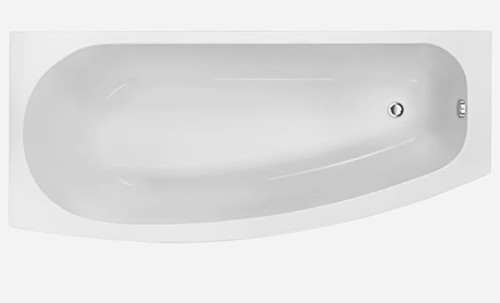 White curved space - white, saver