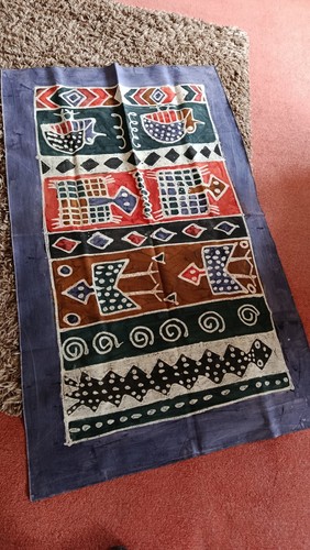 Vintage zimbabwean batik wall - vintage, batik/wall