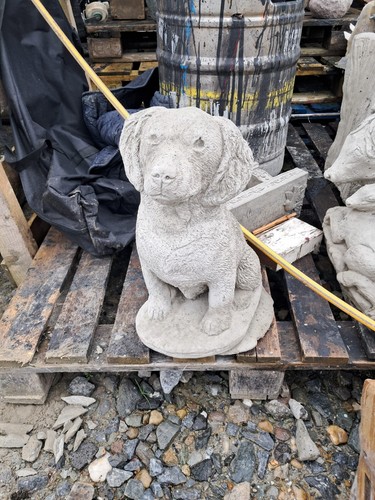 Springer concrete ornament - springer,