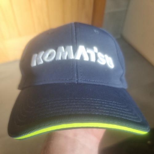 Komatsu embroidered cap - embroidered,
