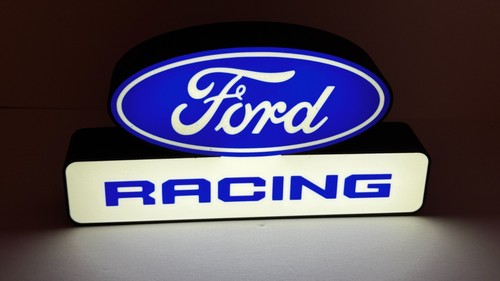 Ford racing lighted sign - racing,
