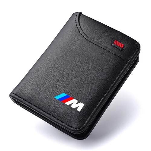 Mens leather wallet card - leather,