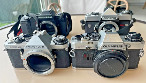 Slr film cameras - , olympus
