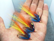 3 Usual Shrimp Salmon Flies
