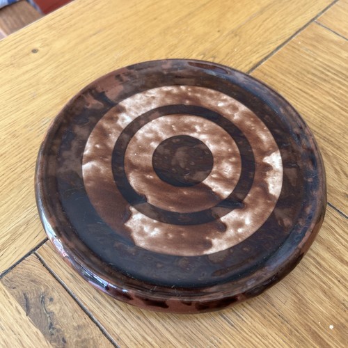 Vintage art deco mottled - vintage, brown