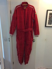 Red OMP Race Suit Karting Suit