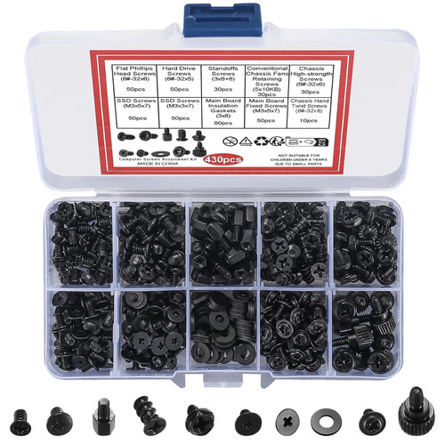 430 pcs computer screw set - pcs,