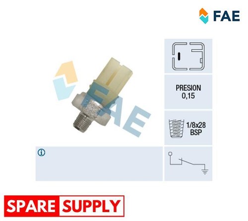Oil pressure switch - oil,