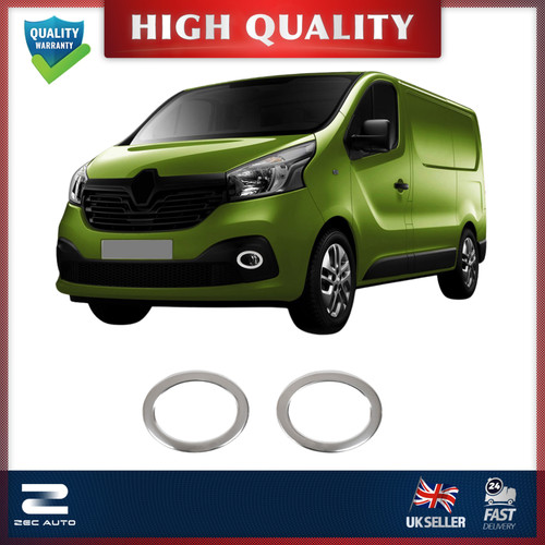 Chrome fog light frame trims - fog,