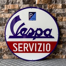 Vintage Vespa Servizio Sign -