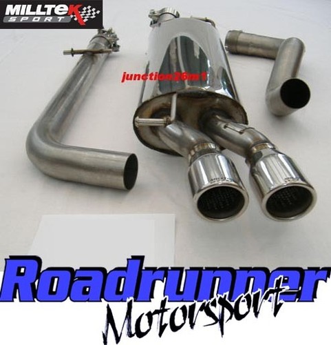 Milltek bora exhaust turbo - milltek, 1.8