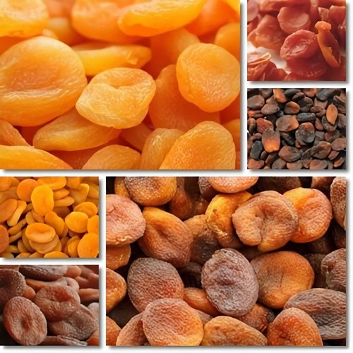 Dried apricots 1kg 2kg - apricots, 5kg