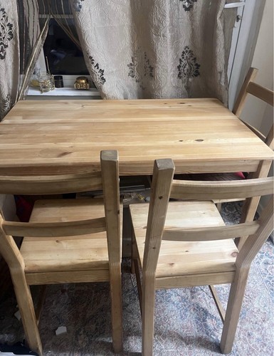 Ikea dining table with - table,