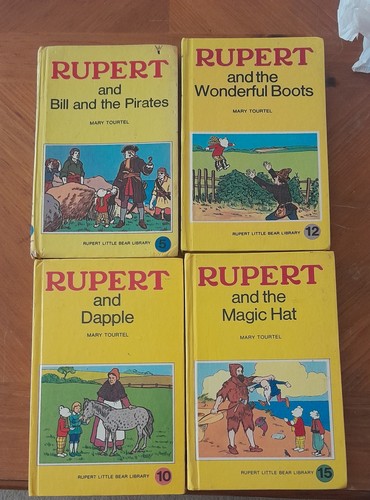 Set rupert bear books - set,