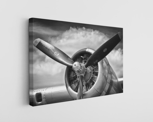 Vintage airplane propeller - vintage,