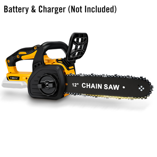 Cordless chainsaw w safety - chainsaw, w/safety