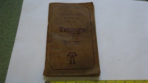 1956 triumph instruction - 1956,
