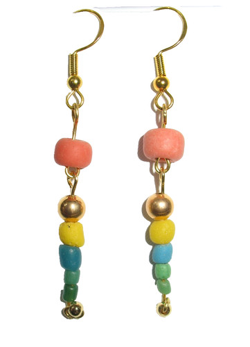 Ancient roman beads glass - ancient,