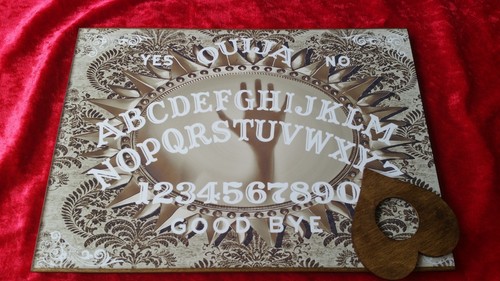 Wooden ouija board - wooden,