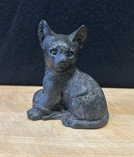 Black Cat Ornament Made From