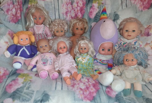 Vintage dolls lot various - lot,
