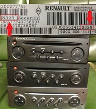 *DACIA RENAULT CLIO MEGANE SCENIC MASTER TRAFIC LAGUNA KANGOO RADIO CODE UNLOCK