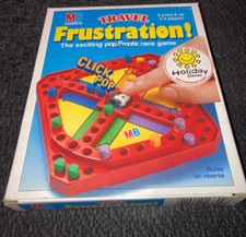 Vintage Travel Travel Frustration! MB Travel Game 1986 New Rare Made in W. Germany
