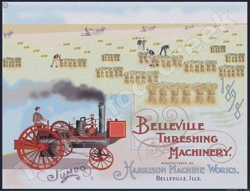 Belleville threshing machine - belleville,