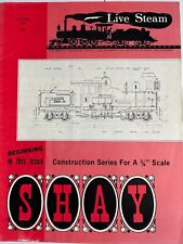 Live Steam Magazine Blueprints