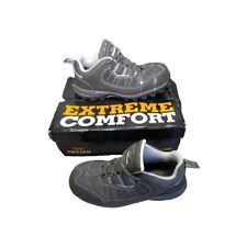 Womans Safety Boots Shoes Blue Grey Ladies Work Wear Footwear Size 5 Site Wear 